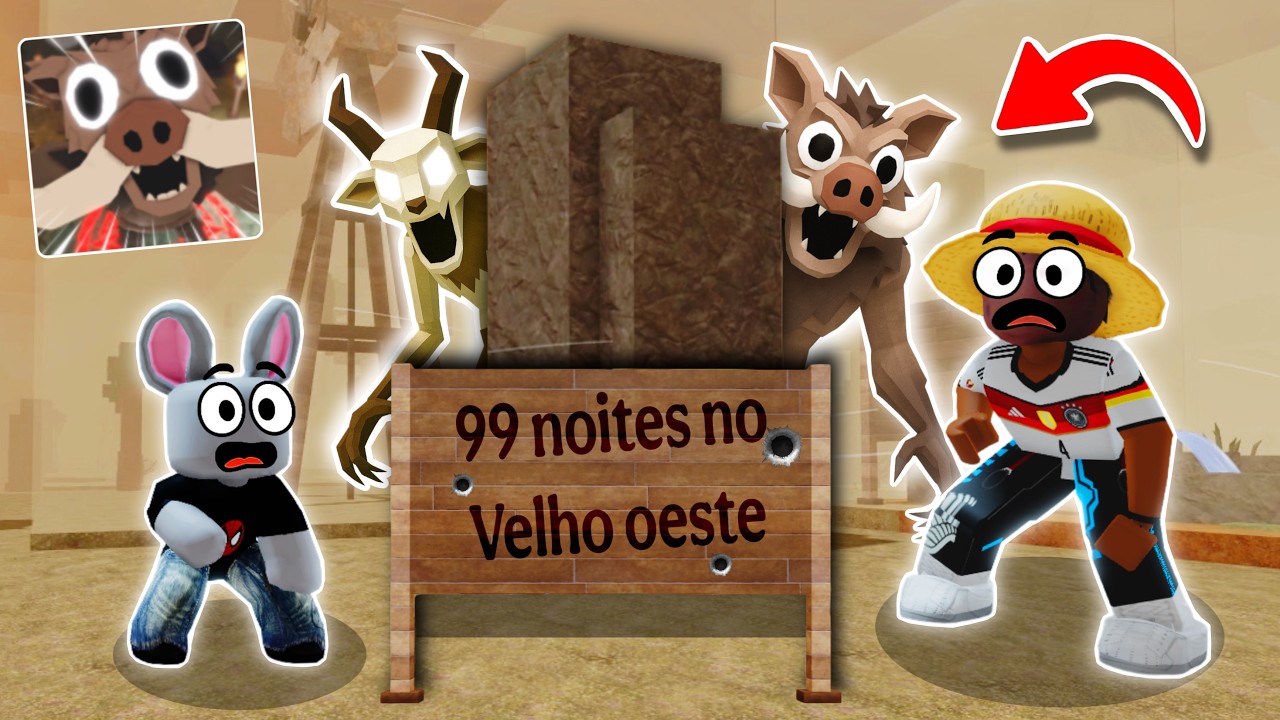 JOGUEI O NOVO JOGO DO 99 NOITES COM O LARRYZINHO! 99 NOITES NO VELHO ...