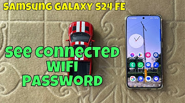 How to Scan QR code to Connect WiFi in Samsung Galaxy S24 Fe - See Connected WiFi Password