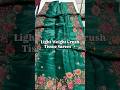 Lightweight Crush Tissue Party Wear Saree | Elegant & Easy Drape #tissuesaree #6301350358