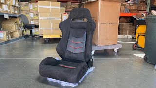 Cipher Auto Reclining Racing Seats CPA1075 Box Opening!