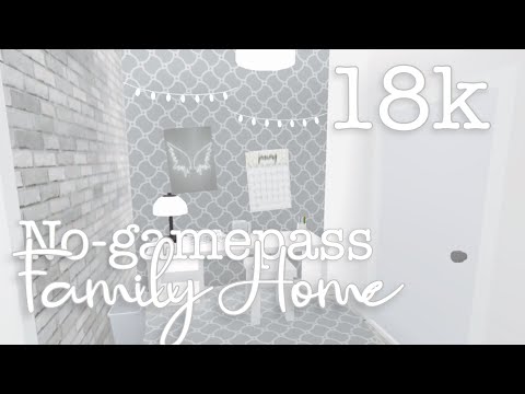 18k Cheap Family Home Bloxburg Youtube - roblox modern bloxburg houses 1 story 18 k