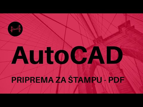 AutoCAD - PRIPREMA ZA ŠTAMPU - PDF