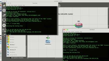bridge pada mikrotik dengan gns3