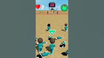 squid game run challenge video || squid game #squidgame #youtubeshorts #shorts #gaming #cartoon