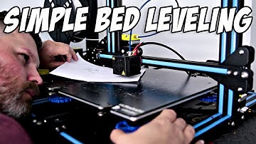 Level your 3D Printer in under 10 minutes | CR-10 and more