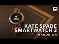 Kate Spade Scallop Smartwatch 2 Hands-On: Android Wear in a prettier package at CES 2019