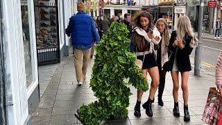 crazy bushman prank in Galway