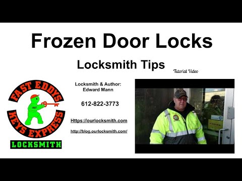 Frozen Door Locks | locksmith tips