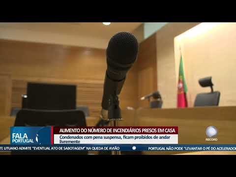 Incendiários presos em