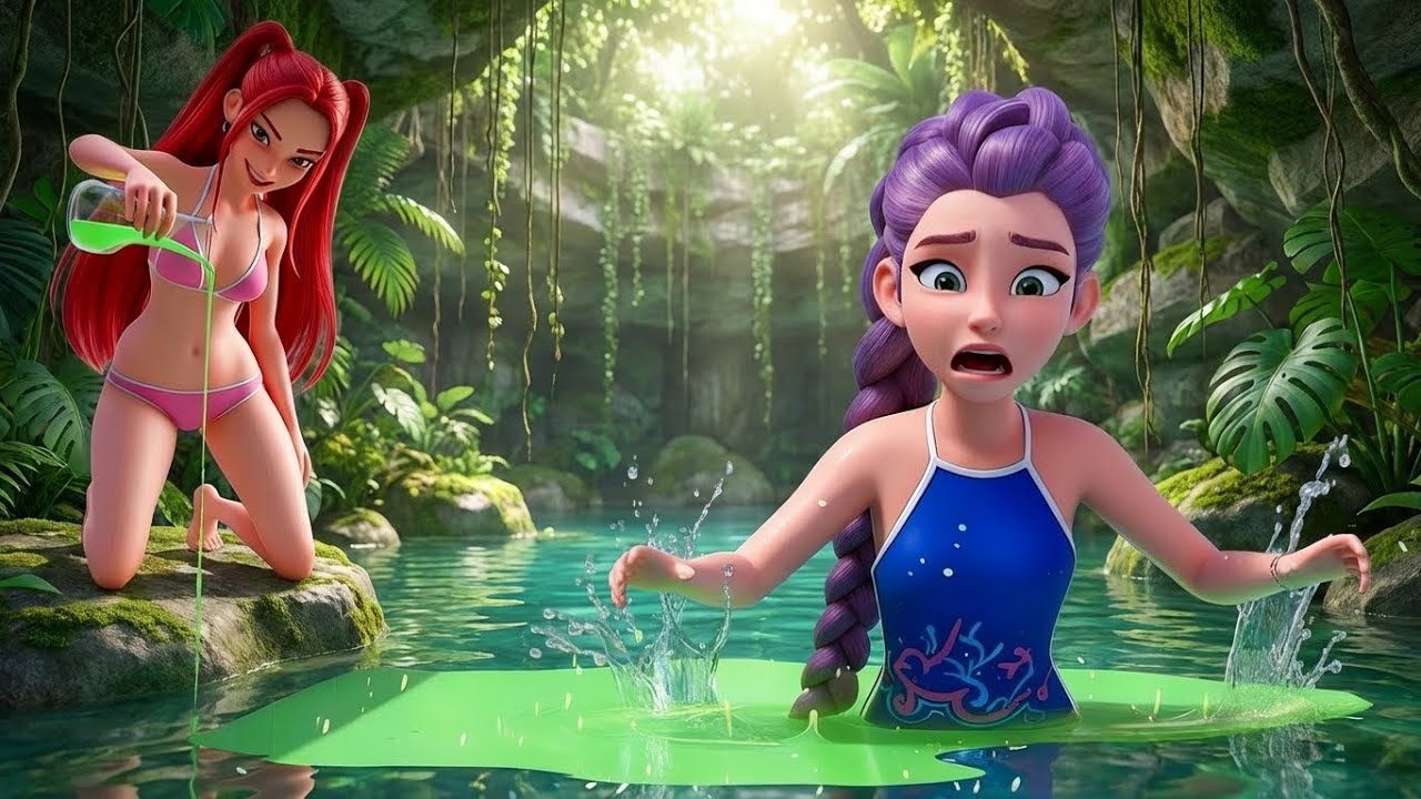 😱 OMG!🏆Help Rumi From Mira’s Evil in Swimming Competition | KPOP Demon Hunters