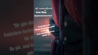 Bitmedi'mi Kadının Namus Borcu?şiir@Hazan5234 yorum:Silezya #kadınlaraşiddetehayır #kadınlargünü 