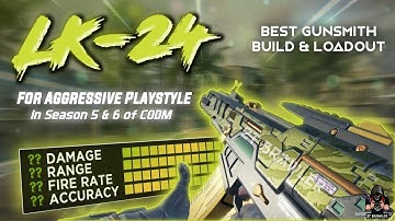 LK24 Fast ADS + No Recoil Gunsmith Build with Cradles X Zara Zara Song Musical Video | COD Mobile !!