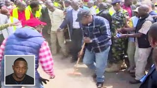 PRESIDENT UHURU KENYATTA JOINS GOVERNOR SONKO IN CLEANING NAIROBI 😆😆
