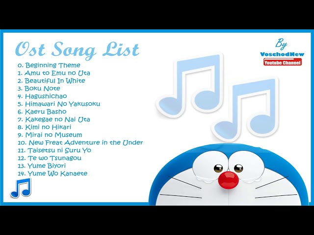 OST Doraemon Full Album 1969 2016 @VOSCHOD class=