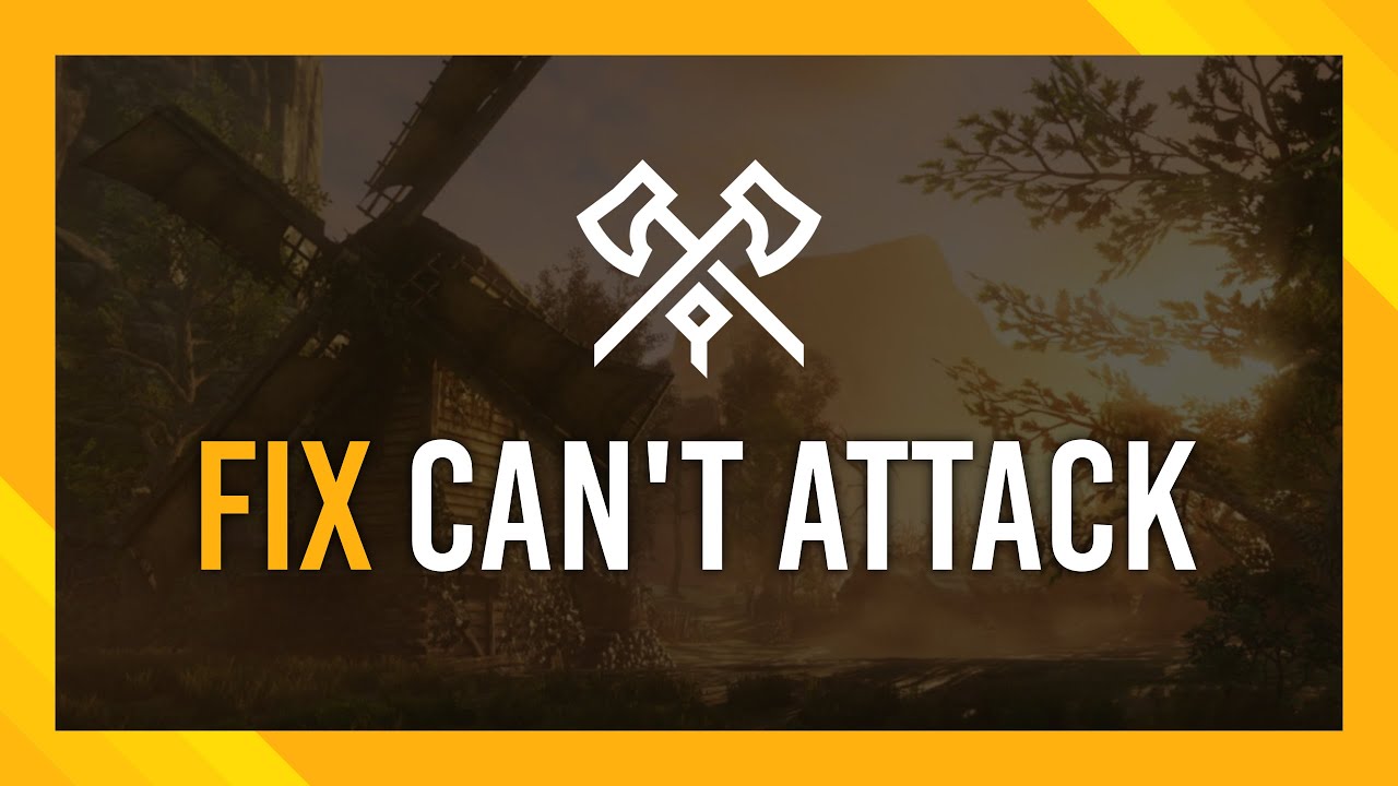 Fix Can't Attack/Click | New World Fix Guide thumbnail