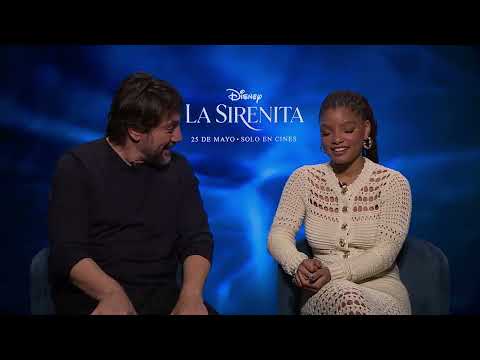 La Sirenita | Halle Bailey aprendiendo español | Ciudad de México