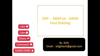 3. SAP  ABAP on HANA   - How ABAP Meets HANA and SCHEMA Concept screenshot 4