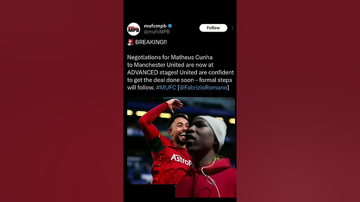 Cunha deal close #manutd #mufc #football #cunha