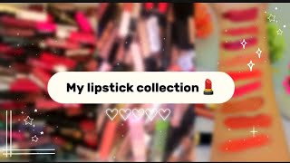 My lipstick collection 💄 | Lipstick haul | Lipstick lagane ka tarika