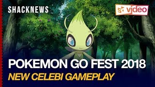 Pokemon Go Fest 2018 - New Celebi Gameplay