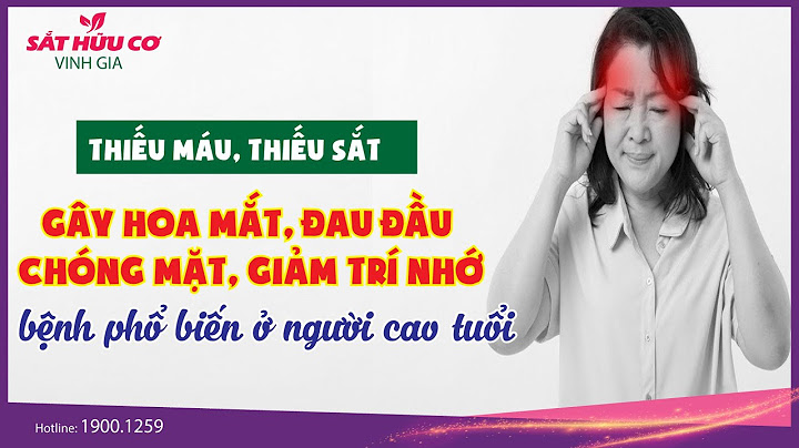 Nguyên nhân thiếu máu ở người già