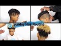 Sunday Hair Routine| School Week Prep| Aiden & Austin