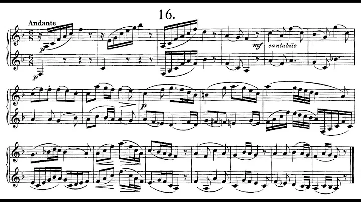 Josef Kueffner - Clarinet Duet No. 16