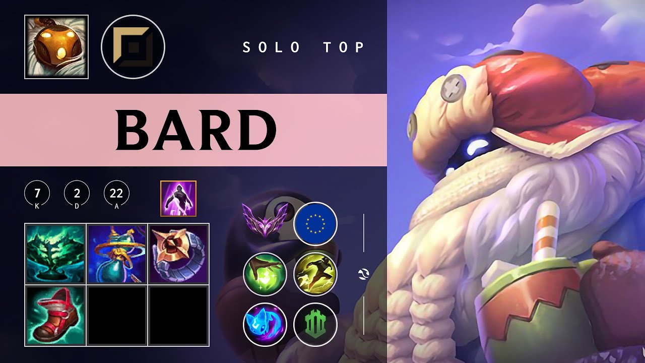 Bard Top vs Mordekaiser - EUW Master Patch 26.03