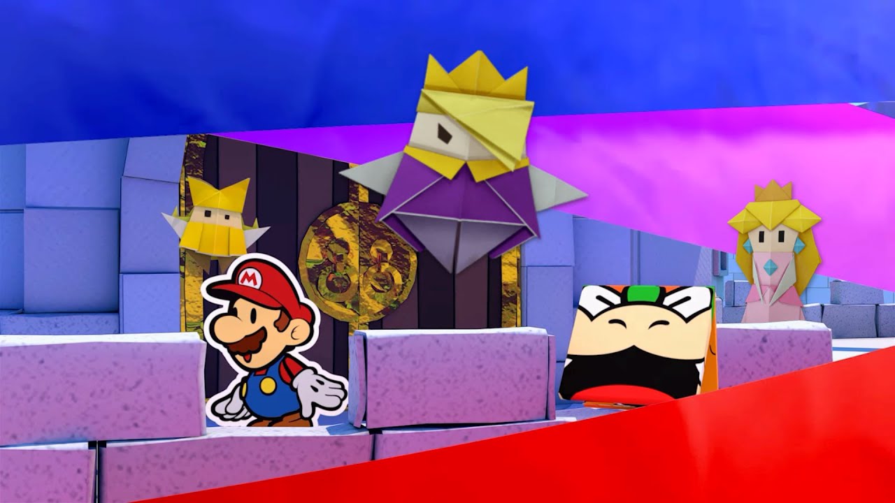 Paper Mario The Origami King Gameplay Walkthrough Part 1 Prologue