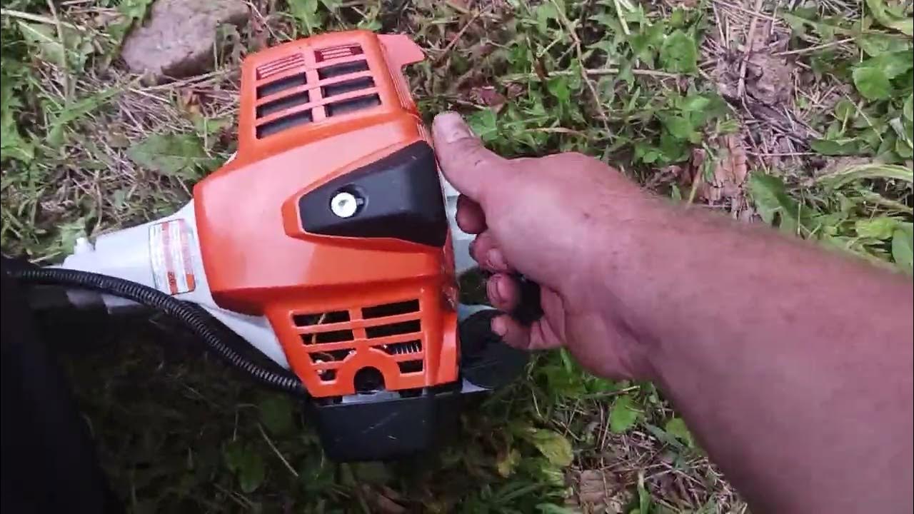 Stihl FS94R. First Start Up. and Impressions YouTube