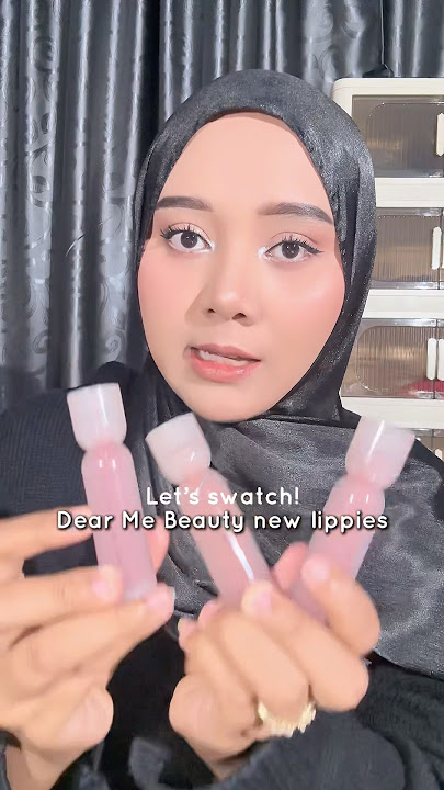 Udah tau belum kalo Dear Me Beauty launching lippies terbaru? Ini swatchesnya! #dearmebeauty