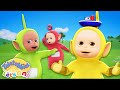 Tiddlytubbies | The Teletubbies play I SPY! What can you see? |Teletubbies Let&#39;s Go NEW Full Episode