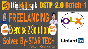 Digiskills 2.0 Freelancing Exercise 2 Batch 1 Solution | Digiskills Freelancing Exercise 2 solution