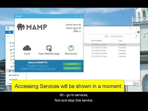 mamp คือ  Update New  Setting Up MAMP for Windows