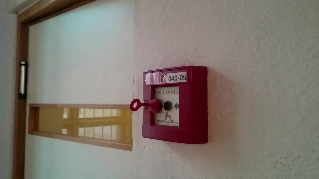 Turun linnan poistumisharjoitus.