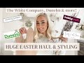 HUGE EASTER 2022 DECOR HAUL AND STYLING ~ The White Company | Hobbycraft | Dunelm | Spring | Kitchen