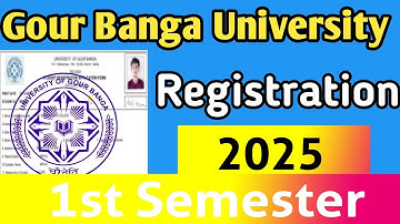 UGB Registration 2025-2026 | 1st Semester University Registration 2025/ New Process