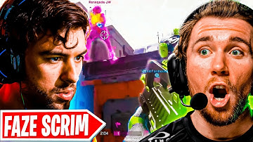 Working On NEW STRATS Vs. FaZe!  Halo Infinite Scrims