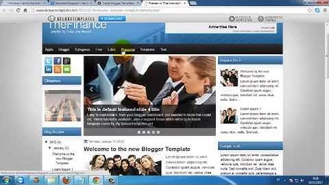 Cara Membuat Template blogspot