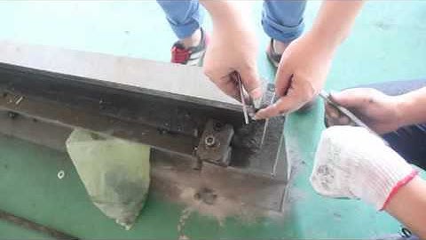 Gantry cnc cutter install video