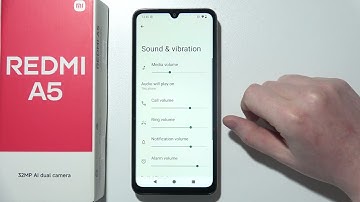 How to Turn On/Off Touch Sounds : Xiaomi Redmi A5