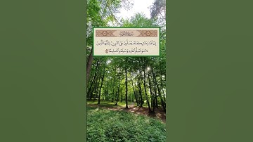إن الله وملائكته يصلون على النبي ، #سورة_الاحزاب للشيخ #سعد_الغامدي #الصلاة_على_النبي #جمعة_مباركة