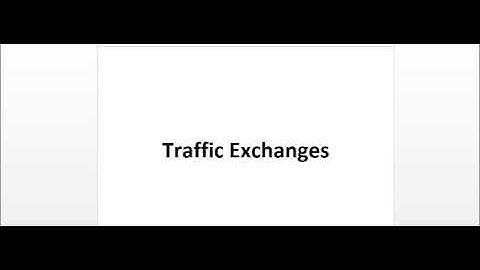 Traffic Exchange Video 1