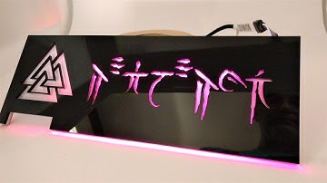 My first RGB graphics card backplate from jmmods.com