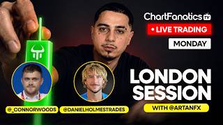 🔴 Live: Trading London Session with Artan