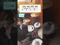 Tom Accent Groove | Drum Beat #drums #drum #drumming