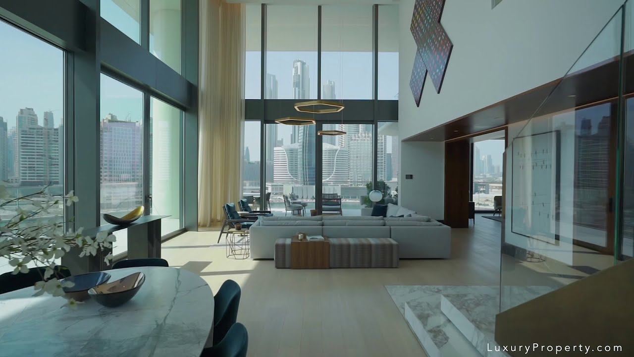 $11,000,000 Dubai Waterfront Penthouse Vlog