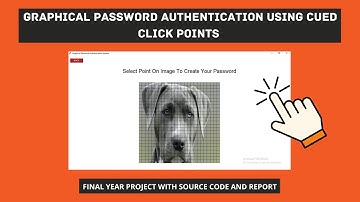 Graphical Password Authentication using Cued Click Points | Final Year Project