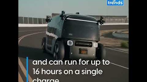 The Amazon company Zoox just unveiled its self driving robotaxi