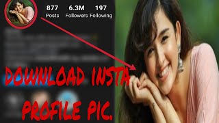how to download insta profile pic//how to download instagram profile picture in hd screenshot 5